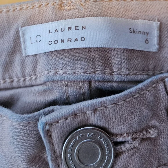 LC Lauren Conrad Pink Skinny Jeans - Picture 2 of 3